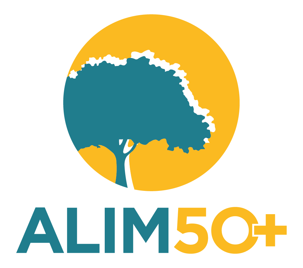 Logo ALIM50+ imaginer la futur alimentation des seniors